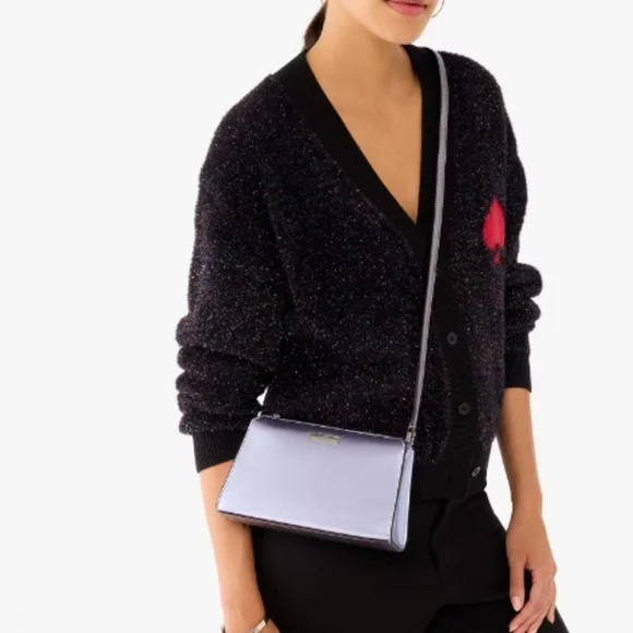 Kate Spade Kenzie Mini Crossbody: Candied Flower, 8.5×4.8×2.36, New - Picture 4 of 5